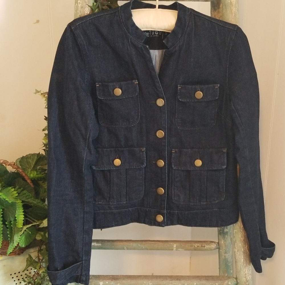 Gap 1969 Crop Cargo Jacket